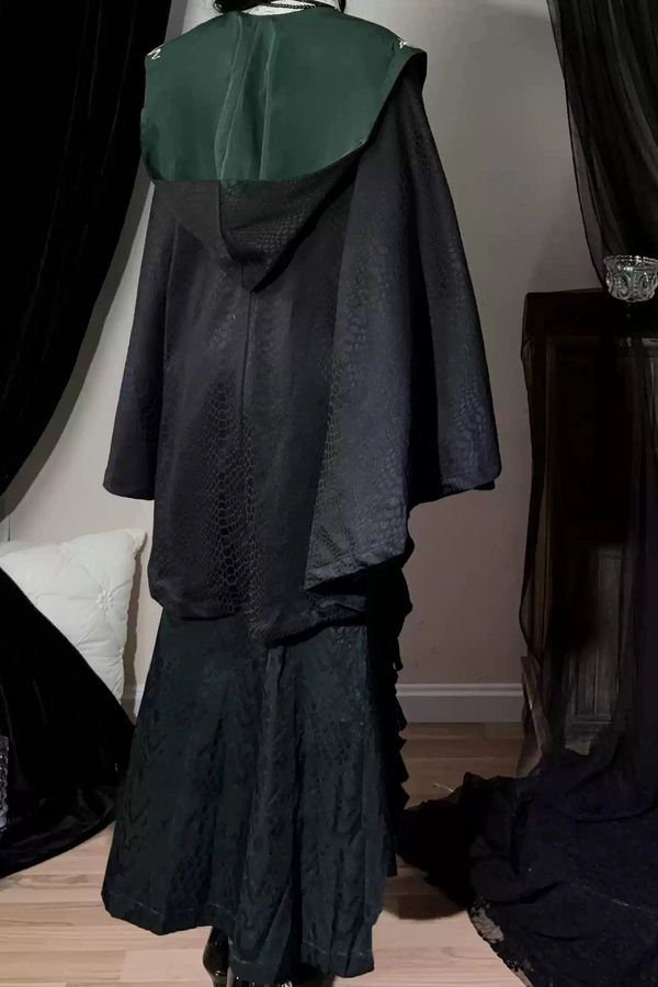 [Reservations] China Snake Coat Hoodie Cape Tassel Dress Suit