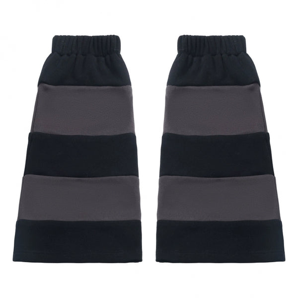 Tanuki fur jacket + sweatshirt + skirt + pants + leg covers