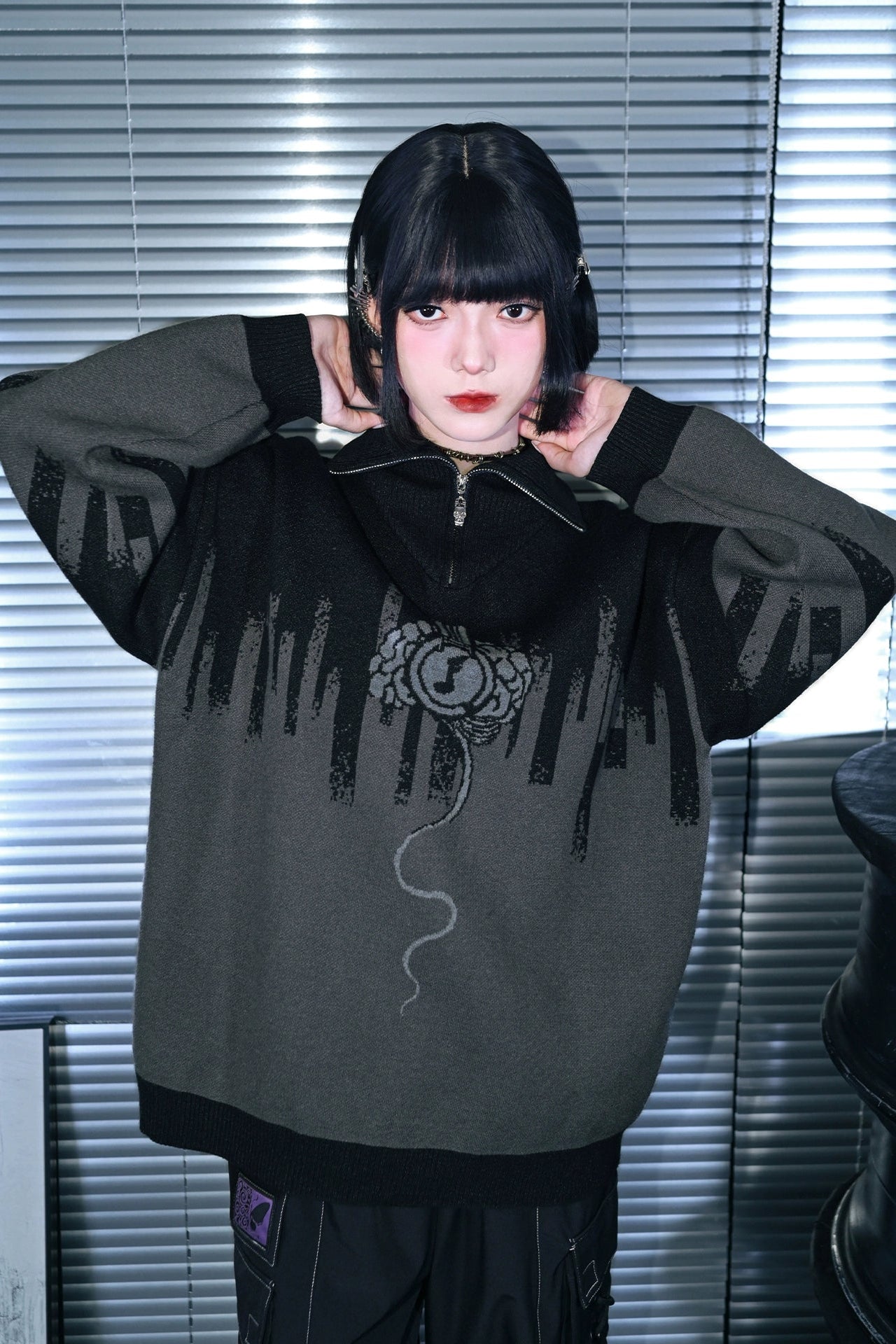 Melody Half Zipper Tops