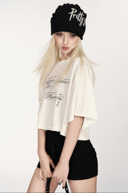 American Hip Print Cool Sweat Shorts