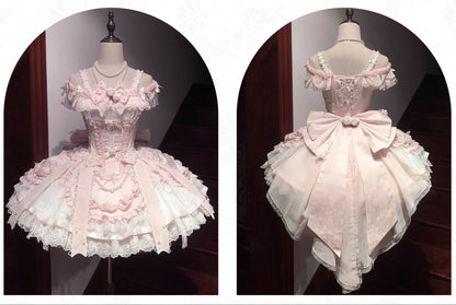 [Order Deadline: October 3] Pearl Rose Ballet Style Pure Elegant Dress