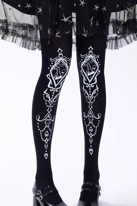 ゴシックベルベットロリータストッキング