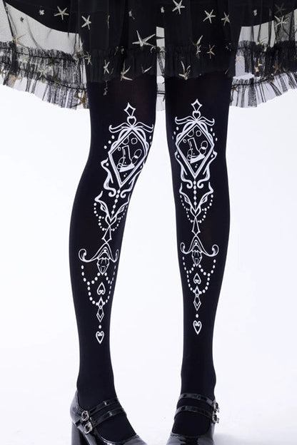 ゴシックベルベットロリータストッキング