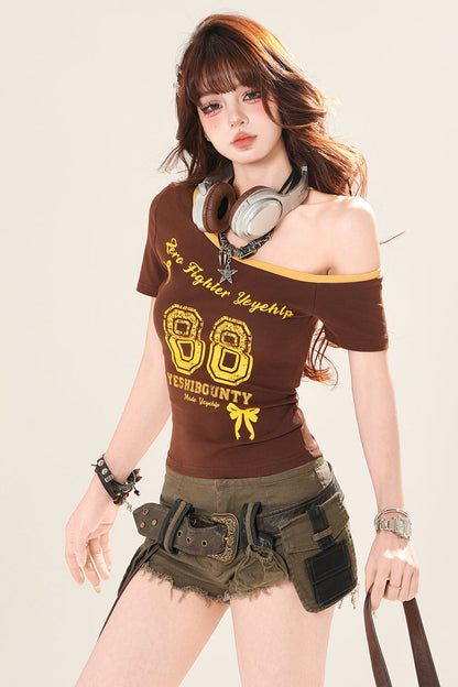 スパイスガールズY2Kストラップレストップス