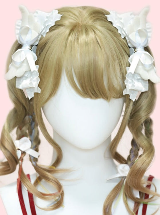 ビックフリルエンジェルヘアアクセサリーセット