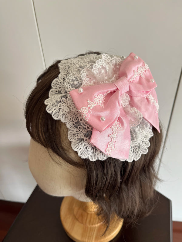 サークルクリームドールダブルパレスゴージャスドレス+ハット+チョーカー