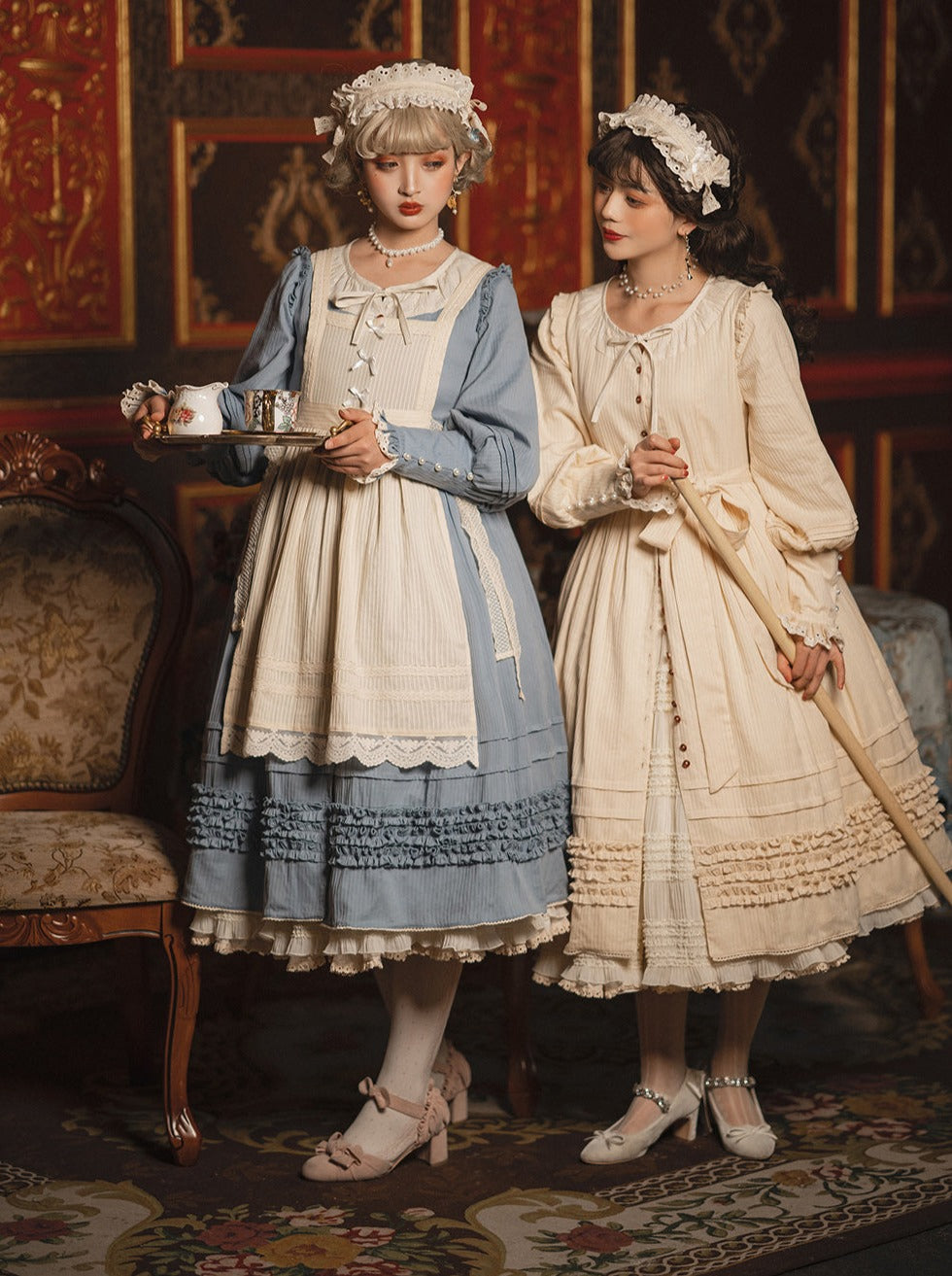 Alysa Maid Lolita Dress [Reservation Product]