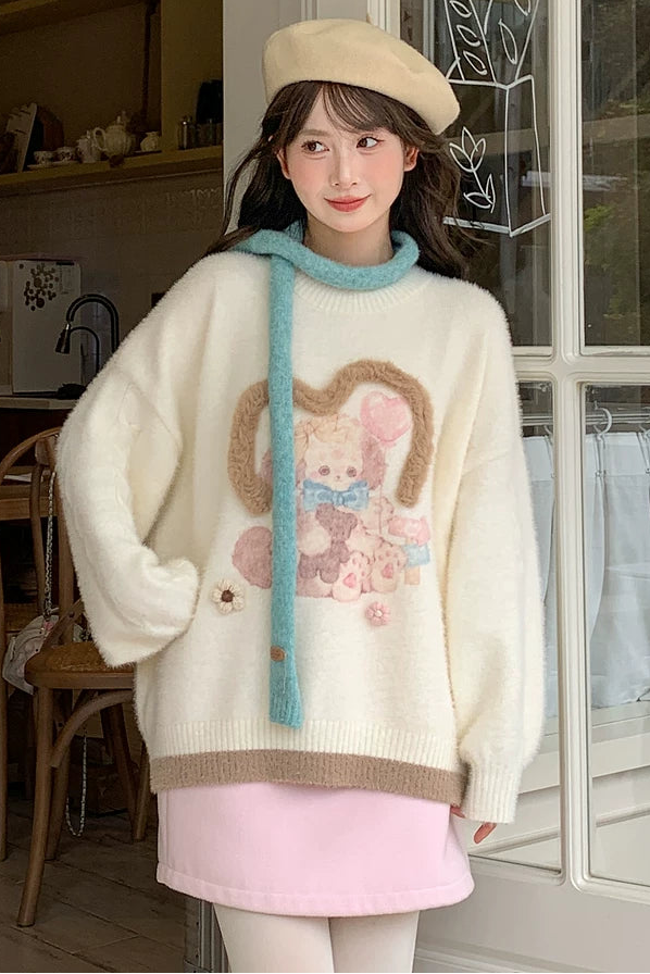 フォレストガールルーズトップス+カラー