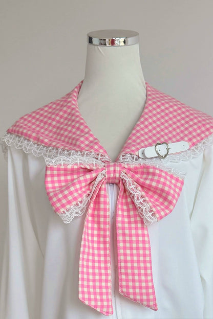 電波チェックセーラートップス