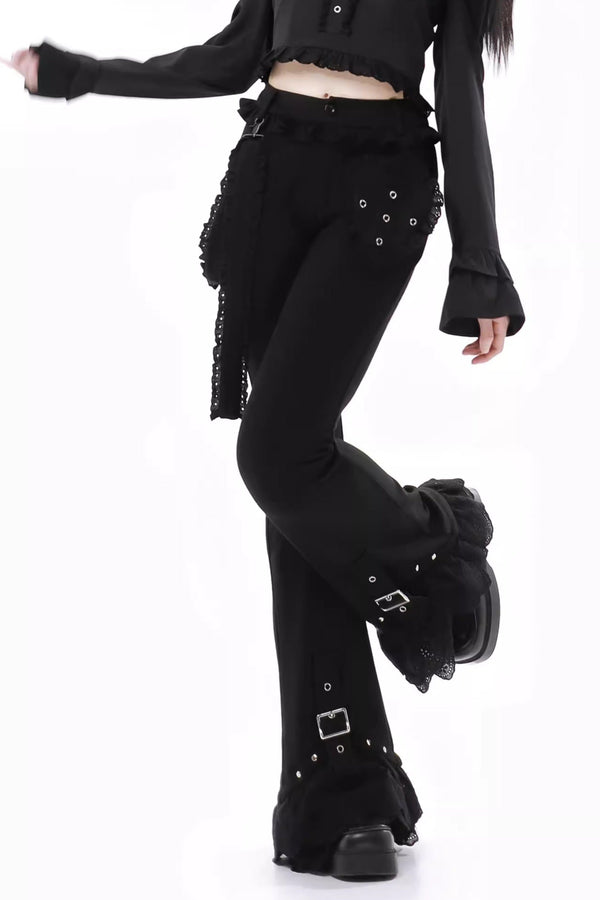 Subculture Black Drape Suit Set