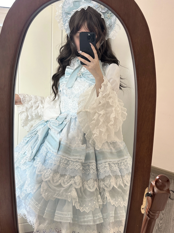 【予約商品】ロリータフリルブラウス