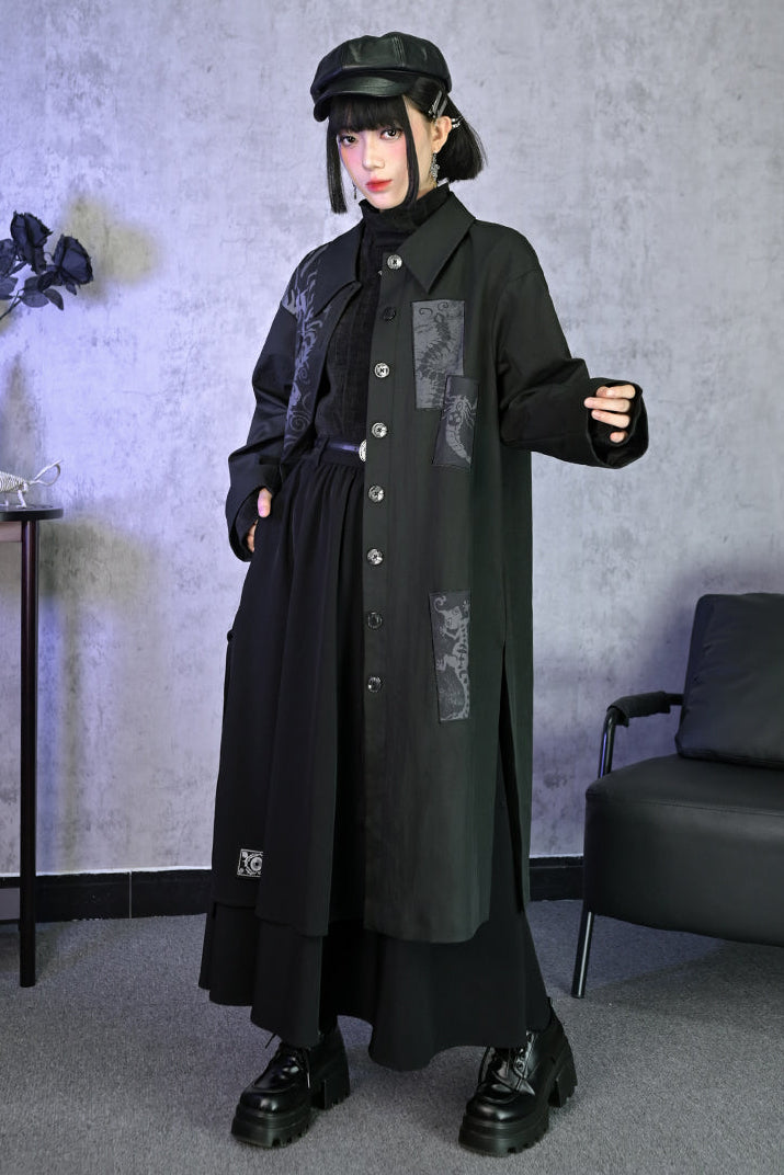 China Mode Long Trench Coat
