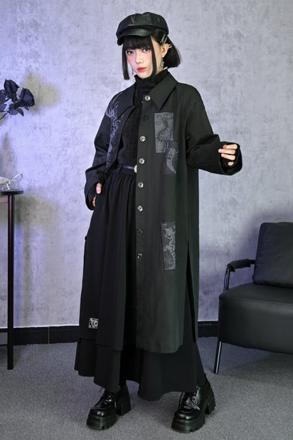 China Mode Long Trench Coat