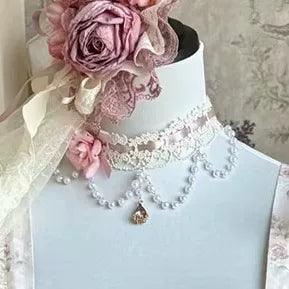 [Reserva hasta el 12 de abril] Vestido de tul de princesa hada floral rosa + accesorios