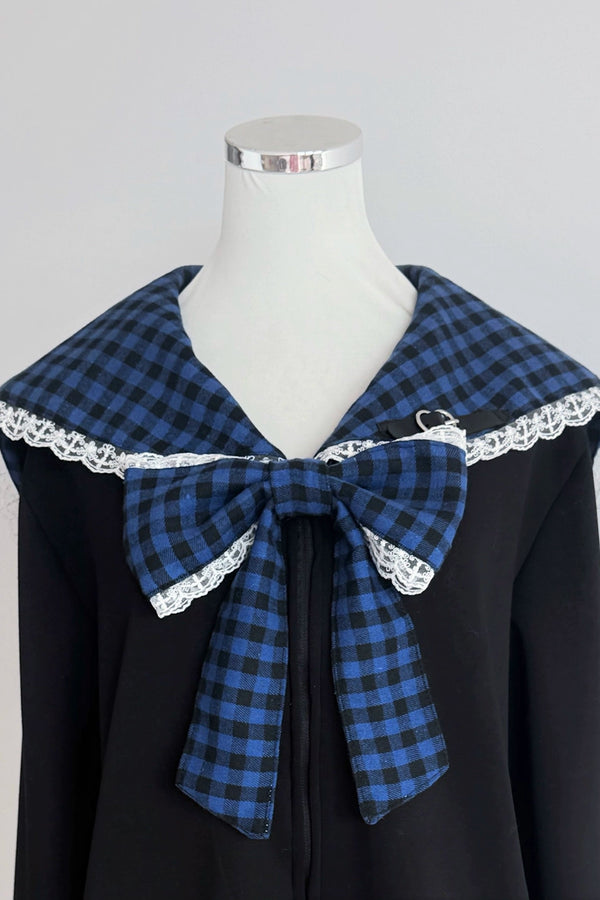 電波チェックセーラートップス