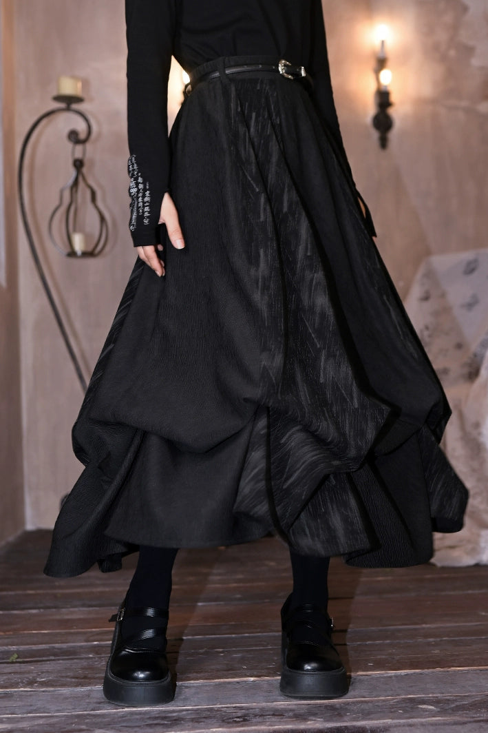 ダークナイトウェーブレトロスカート