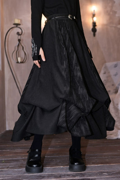 ダークナイトウェーブレトロスカート