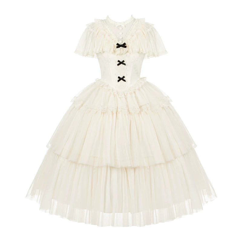 [Pre-Order] White Princess Dress + Accessories