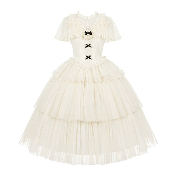 [Pre-Order] White Princess Dress + Accessories