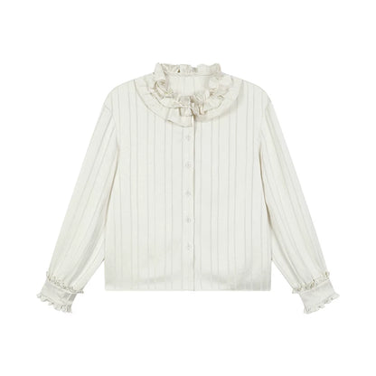 Evening glow coat + shawl + skirt + knit top