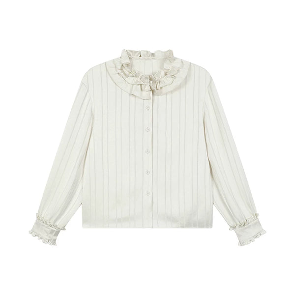 Evening glow coat + shawl + skirt + knit top