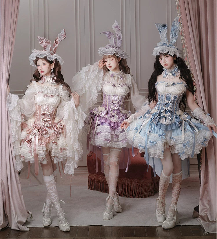 【4月8日予約締切】スウィートロリータバニーシリーズうさ耳ハット＋アクセサリー