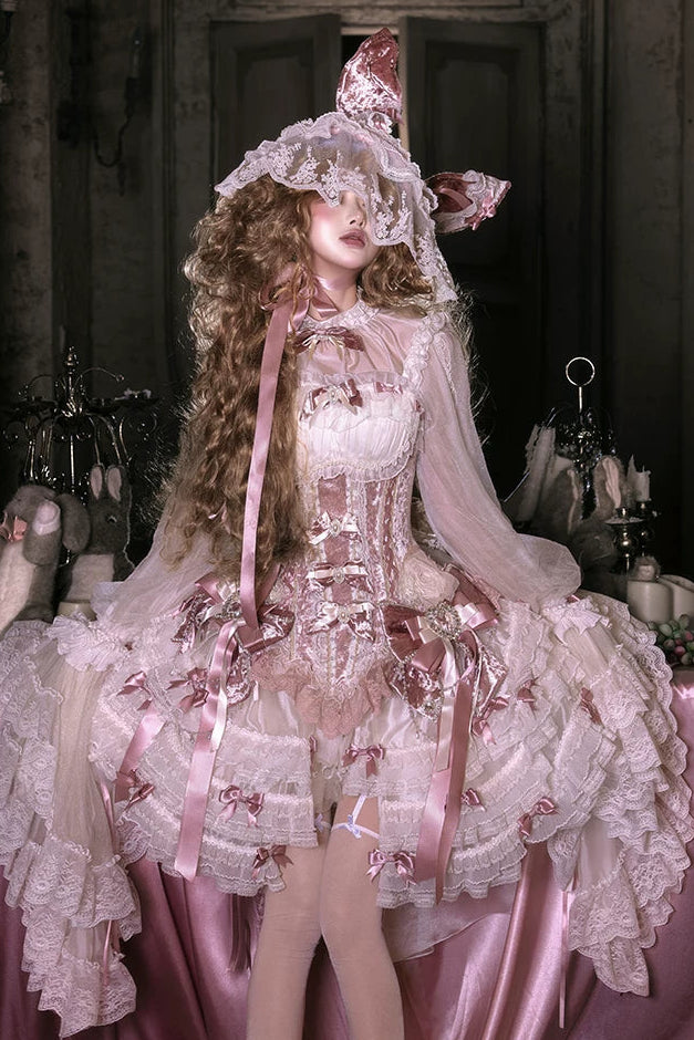 【4月8日予約締切】スウィートロリータバニーシリーズうさ耳ハット＋アクセサリー