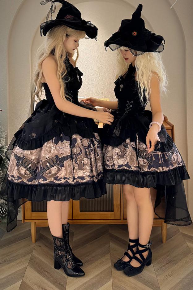 [Reservation deadline on October 13] Mystery Gothic Style Big Ribbon Hol Tadress