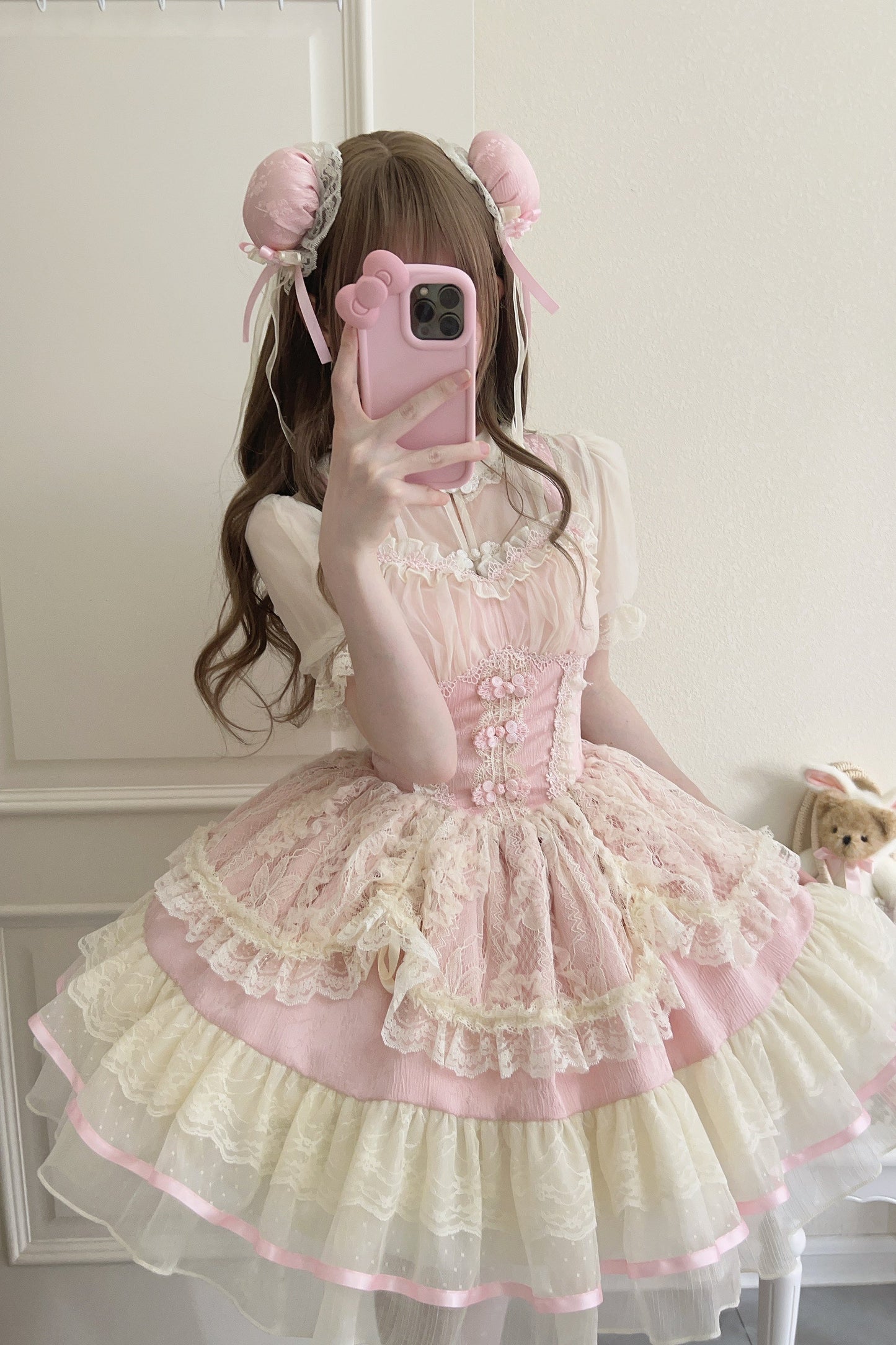 Sweet Ballet Style Lolita Suspender JSK Dress
