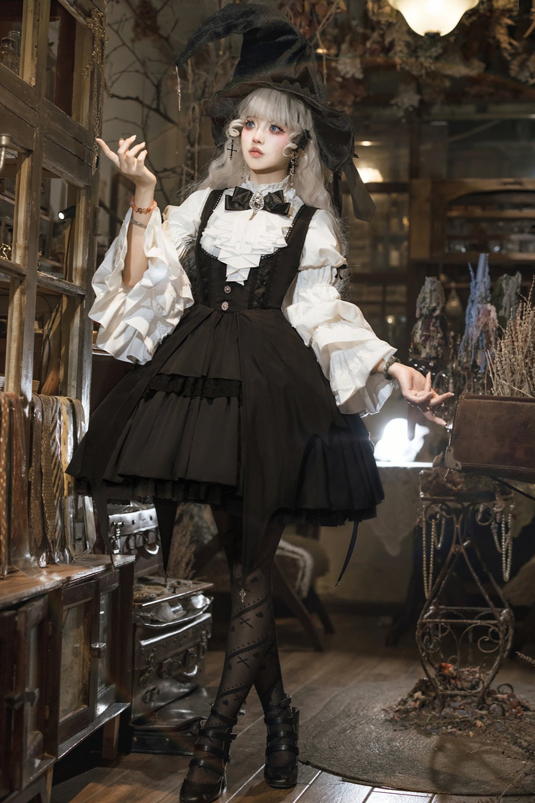 gothic lolita dress Gothic Lolita Witch Dress Set – Belchic