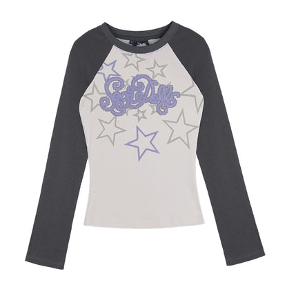 Scrappy Arcade Raglan Tops