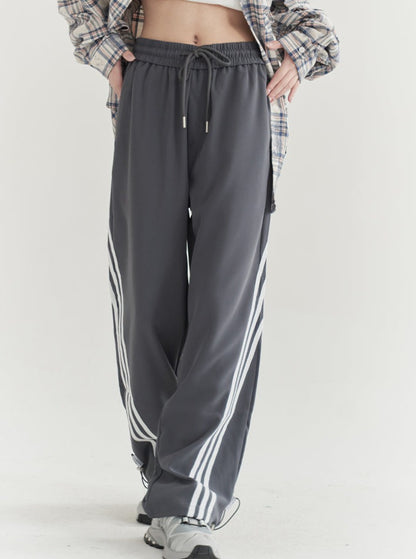 Line Casual Loose Pants