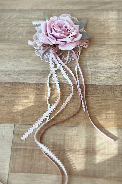 [Vorbestellfrist 22. Juni] Accessoires der Serie mit floraler Stickerei (nur für Käuferinnen des Kleides)