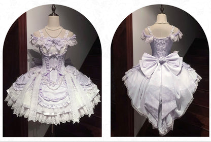 [Order Deadline: October 3] Pearl Rose Ballet Style Pure Elegant Dress