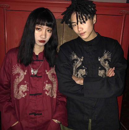 Chinese Design Dragon Shirt