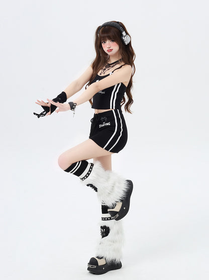 [5.31 limited time 95% off] college style slim thin A-line skirt new versatile hip skirt summer girl