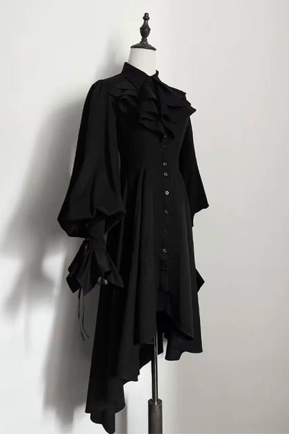 【2月26日予約締切】ゴシックプリンスロリータロングシャツワンピース