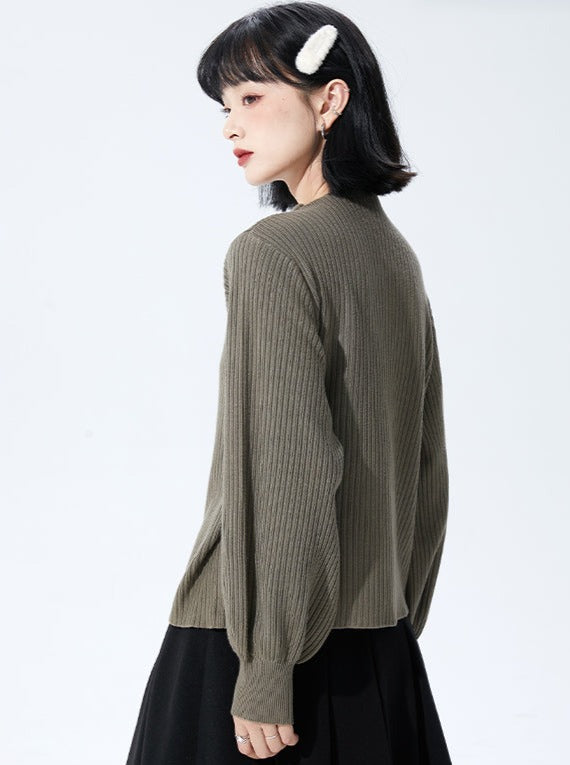 Sweet Ribbon Knit Sweater