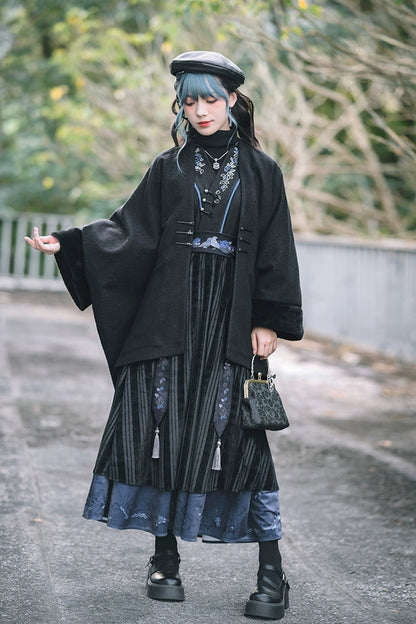 China Dark Double Skirt