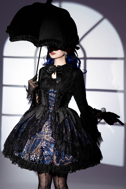 [Reservation deadline on October 15] Color Window Classical Elegant Gothic Lolita Dress/Shirt/Apron