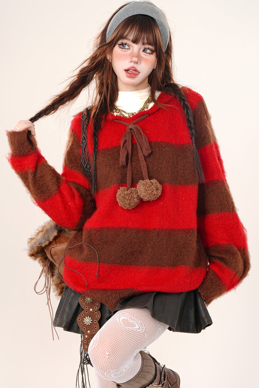 Plash darmean wool sweater