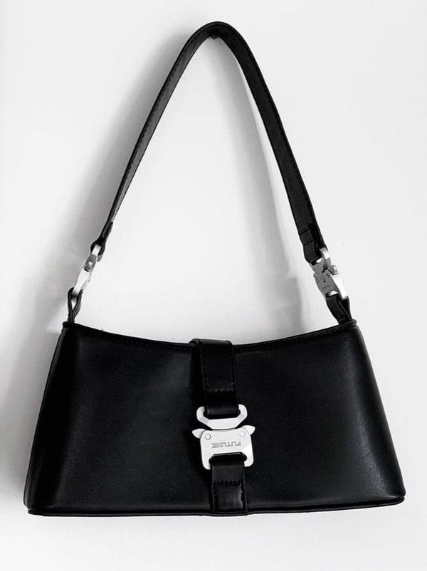 Retro Saddle Hot Girl Buckle Leather Bag