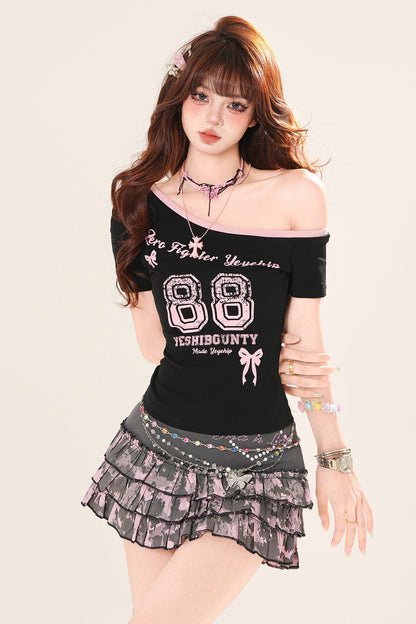 スパイスガールズY2Kストラップレストップス