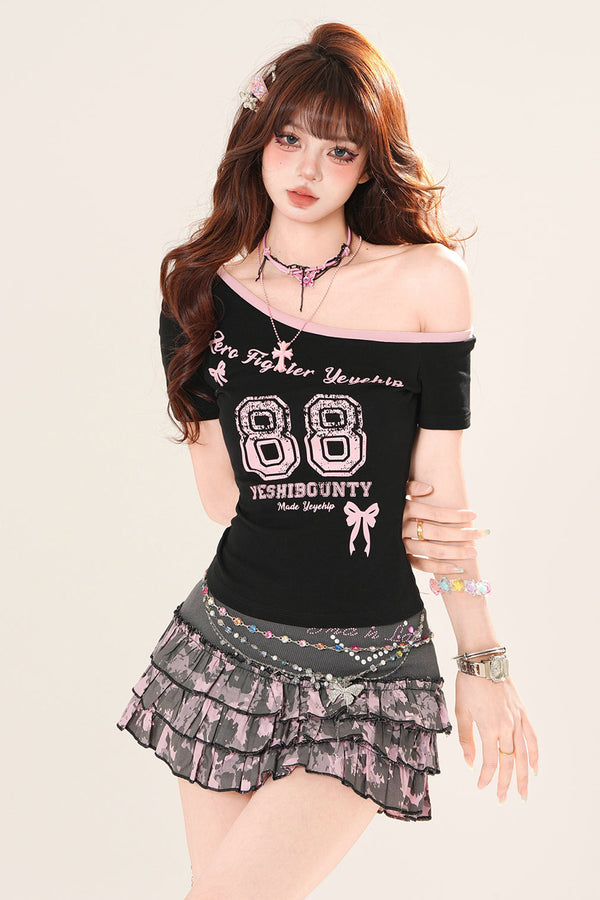 スパイスガールズY2Kストラップレストップス