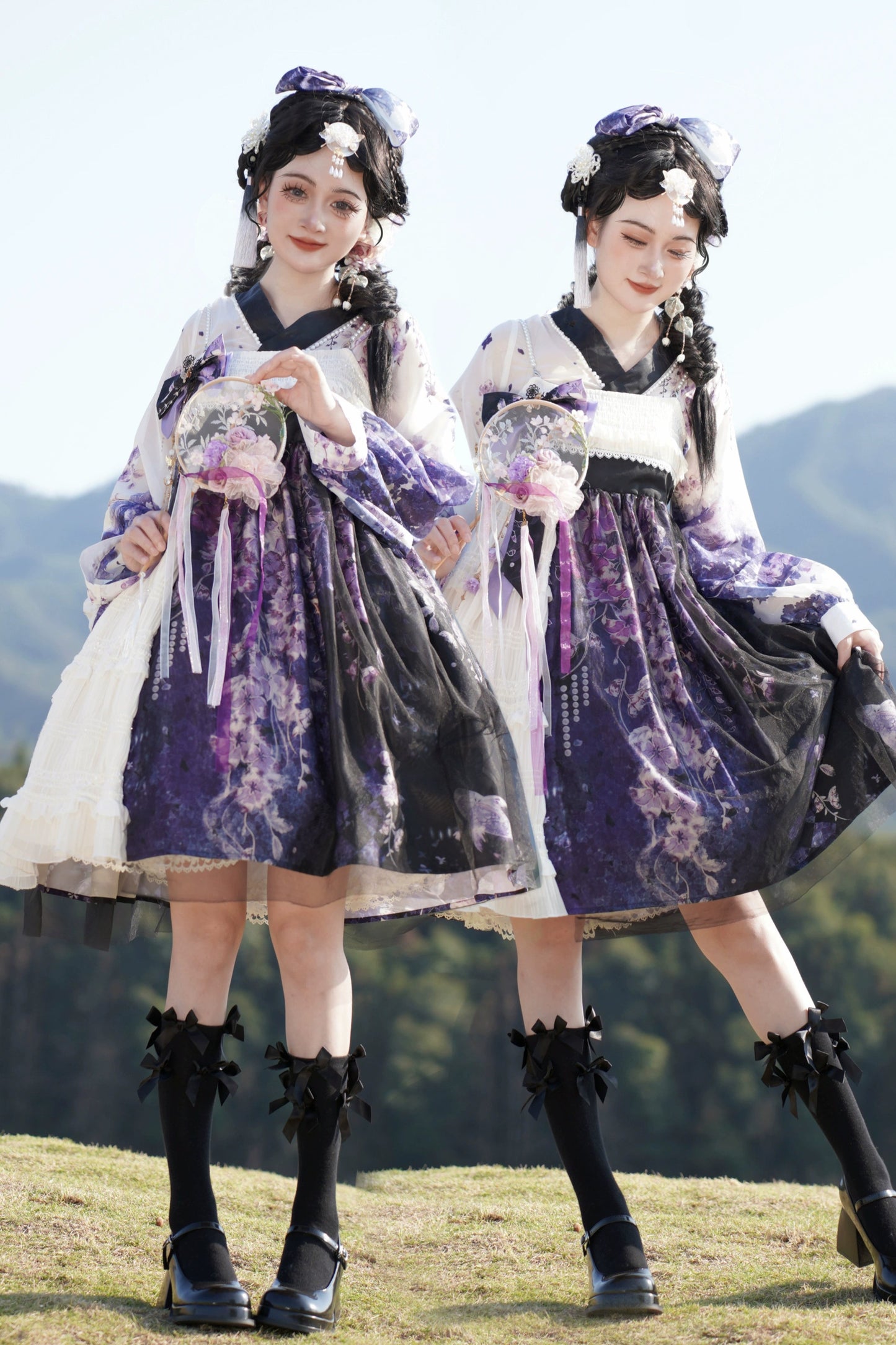 星空の夜魔法ロリータセット