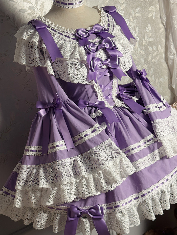 [Deadline for reservation: February 26th] Romantic Lace Doll Ribbon Dress