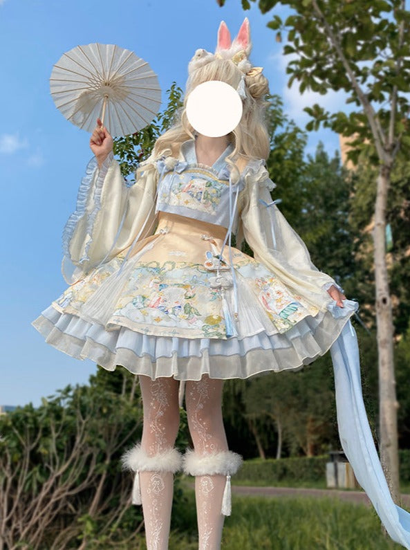 Liebe Lolita Nacht Mond Hase Lolita