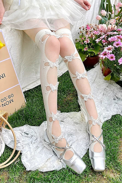 홀로 버터플라이 스타킹