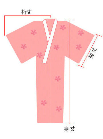 Yukata 9 pièces vert floral girly feminine summer festival set