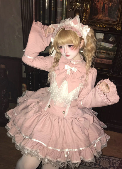 [Pre-order Deadline: April 25] Phantom Cat Series Cat Ear Hairband + Ribbon Veil Hat